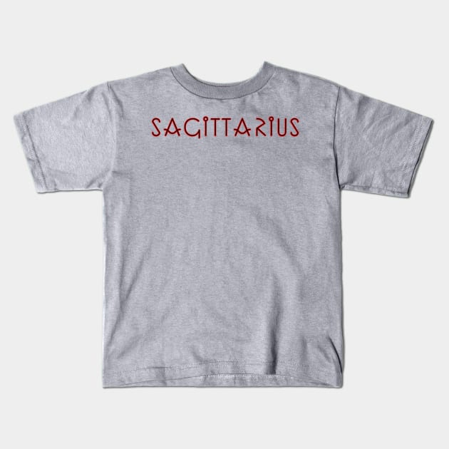 Sagittarius Kids T-Shirt by Zodiac Syndicate